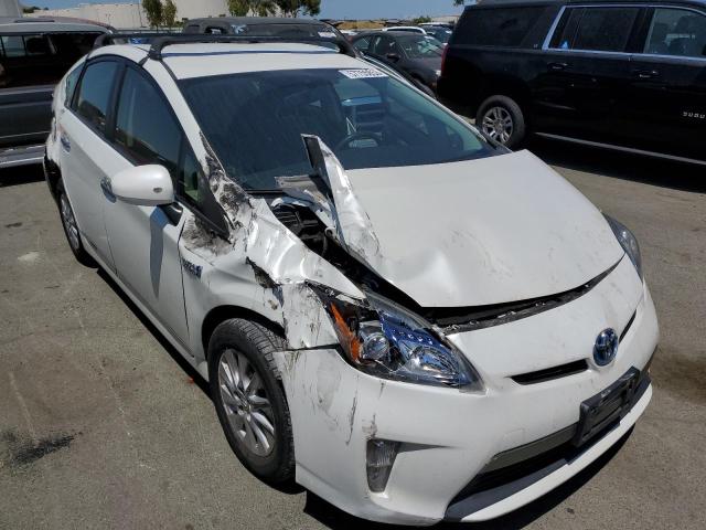 JTDKN3DPXC3004417 - 2012 TOYOTA PRIUS PLUG WHITE photo 4