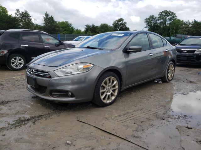 1C3CDFCHXDD210131 - 2013 DODGE DART LIMITED GRAY photo 1