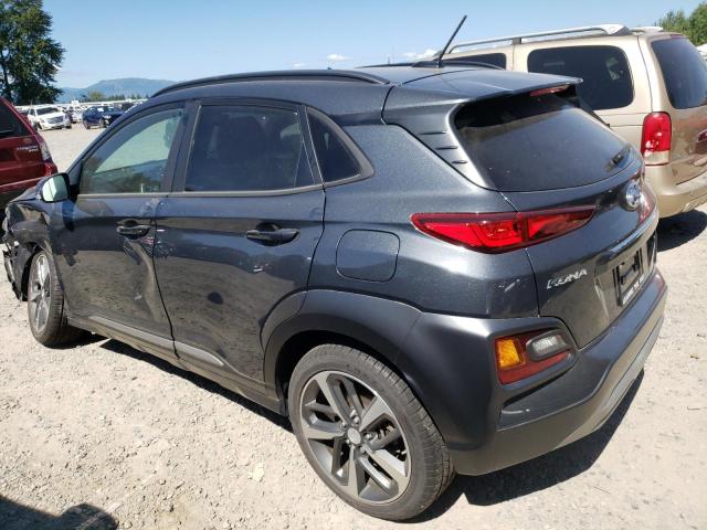 KM8K3CA51JU090972 - 2018 HYUNDAI KONA LIMITED GRAY photo 2