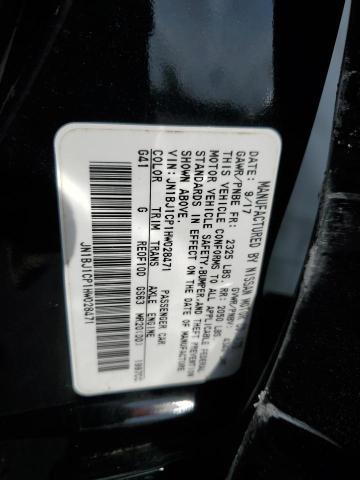 JN1BJ1CP1HW028471 - 2017 NISSAN ROGUE SPOR S BLACK photo 13