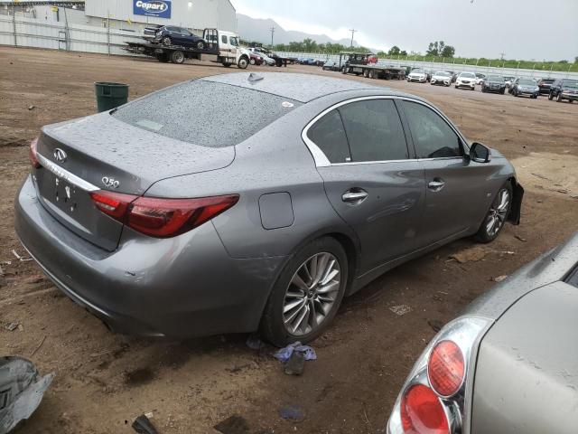 JN1EV7AR3JM610842 - 2018 INFINITI Q50 LUXE GRAY photo 3