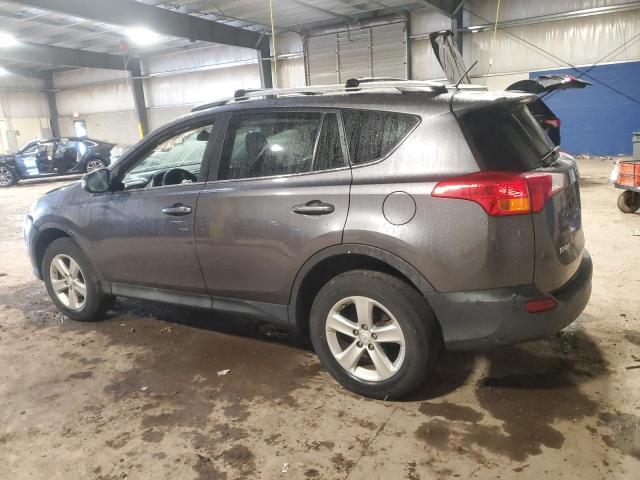 2T3RFREV6EW203329 - 2014 TOYOTA RAV4 XLE GRAY photo 2
