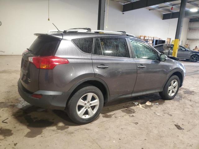 2T3RFREV6EW203329 - 2014 TOYOTA RAV4 XLE GRAY photo 3
