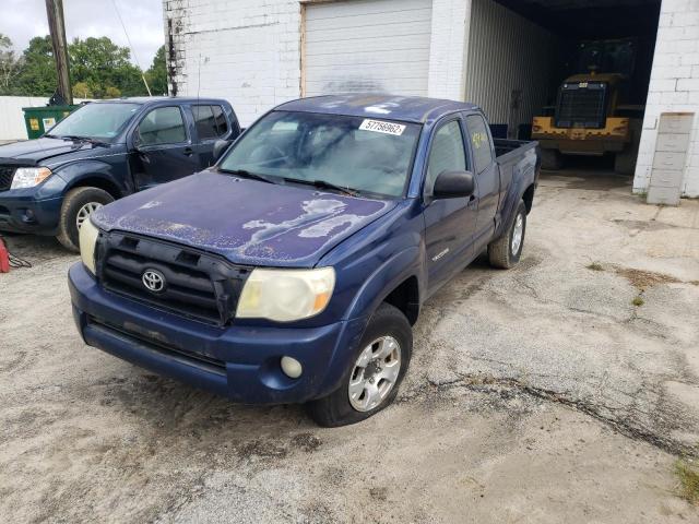 5TEUU42N45Z096504 - 2005 TOYOTA TACOMA ACCESS CAB Көк фото 2