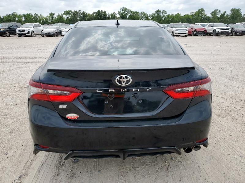 4T1G11AK1PU833497 - 2023 TOYOTA CAMRY SE NIGHT SHADE BLACK photo 6