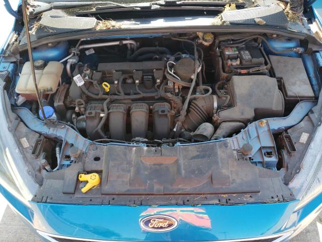 1FADP3F20FL336560 - 2015 FORD FOCUS SE BLUE photo 11