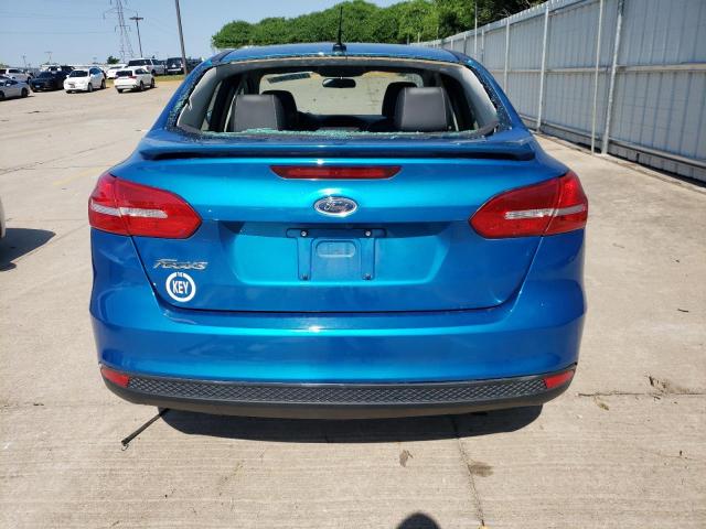 1FADP3F20FL336560 - 2015 FORD FOCUS SE BLUE photo 6