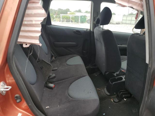 JHMGD38637S033813 - 2007 HONDA FIT S ORANGE photo 10