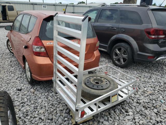 JHMGD38637S033813 - 2007 HONDA FIT S ORANGE photo 2