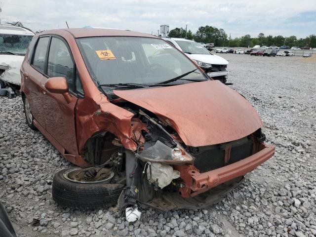 JHMGD38637S033813 - 2007 HONDA FIT S ORANGE photo 4