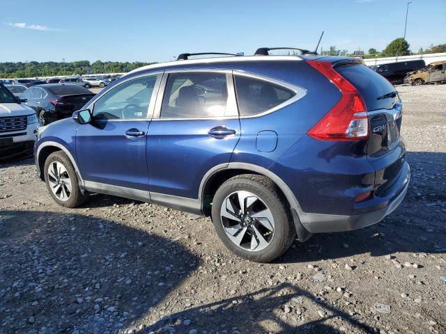 5J6RM3H91GL008384 - 2016 HONDA CR-V TOURING BLUE photo 2