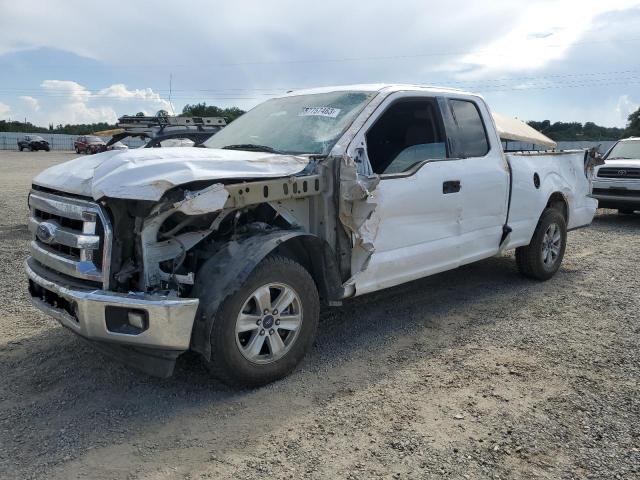 1FTEX1C8XHKC75819 - 2017 FORD F150 SUPER CAB WHITE photo 1