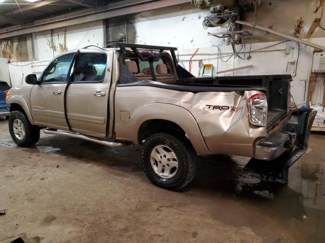 5TBDT441X4S461169 - 2004 TOYOTA TUNDRA DOUBLE CAB SR5 GOLD photo 2