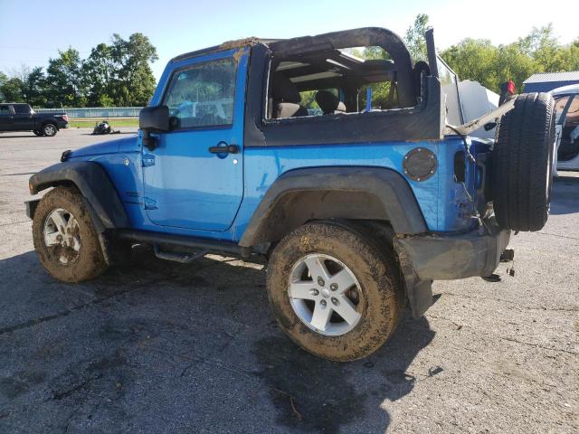 1C4AJWAGXGL114564 - 2016 JEEP WRANGLER SPORT BLUE photo 2