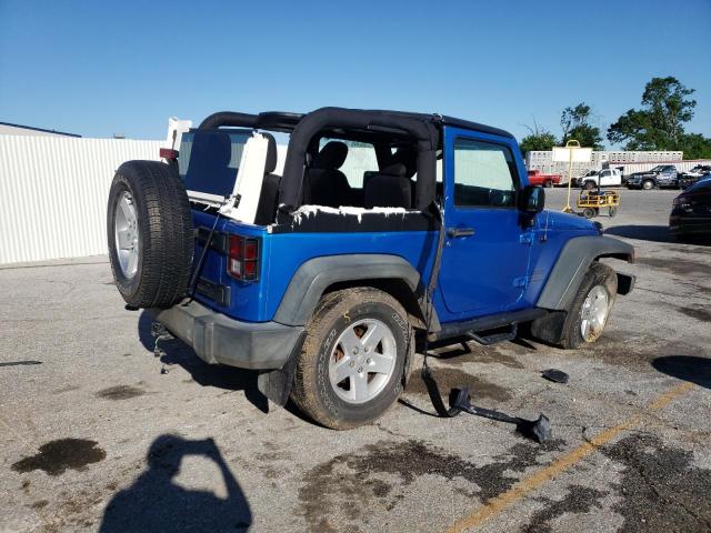 1C4AJWAGXGL114564 - 2016 JEEP WRANGLER SPORT BLUE photo 3