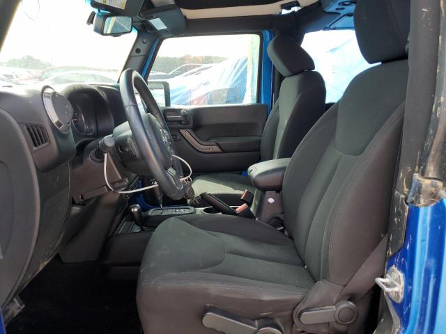 1C4AJWAGXGL114564 - 2016 JEEP WRANGLER SPORT BLUE photo 7
