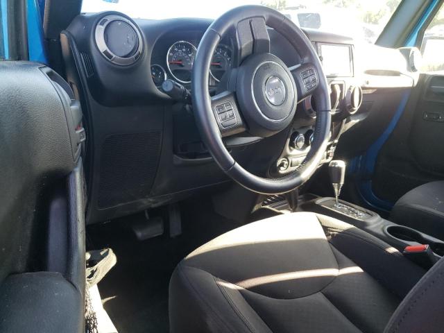 1C4AJWAGXGL114564 - 2016 JEEP WRANGLER SPORT BLUE photo 8