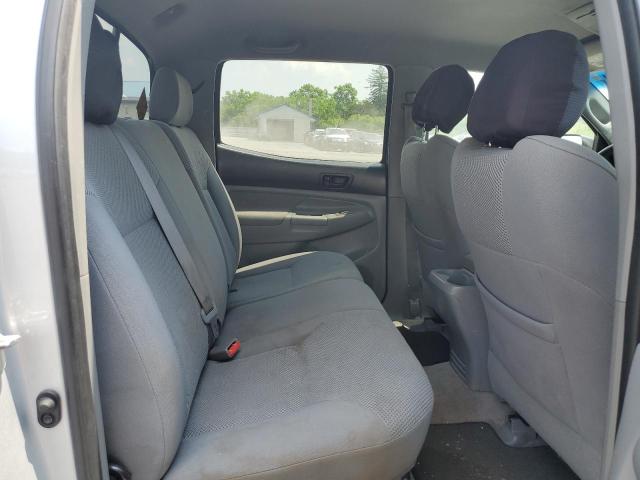 5TEJU62NX8Z551584 - 2008 TOYOTA TACOMA DOUBLE CAB PRERUNNER SILVER photo 10