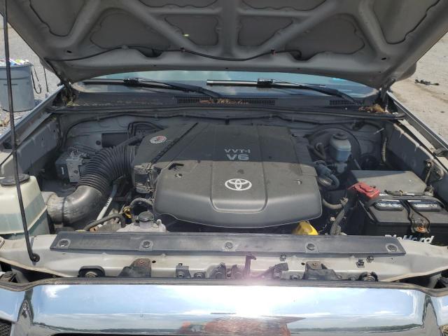 5TEJU62NX8Z551584 - 2008 TOYOTA TACOMA DOUBLE CAB PRERUNNER SILVER photo 11