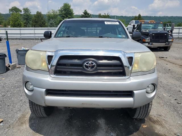 5TEJU62NX8Z551584 - 2008 TOYOTA TACOMA DOUBLE CAB PRERUNNER SILVER photo 5