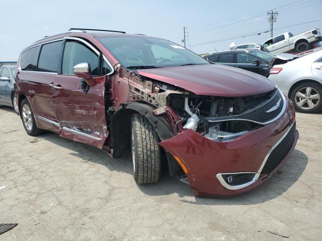 2C4RC1GGXJR276104 - 2018 CHRYSLER PACIFICA LIMITED BURGUNDY photo 4