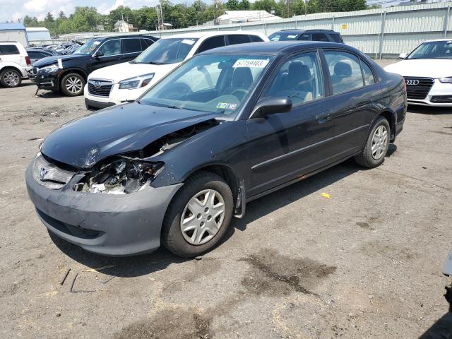 2HGES16345H604615 - 2005 HONDA CIVIC DX VP BLACK photo 1