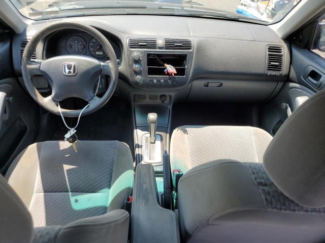 2HGES16345H604615 - 2005 HONDA CIVIC DX VP შავი ფოტო 8