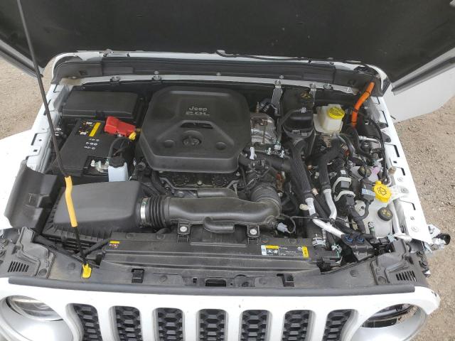 1C4JJXP69NW170236 - 2022 JEEP WRANGLER U SAHARA 4XE WHITE photo 11