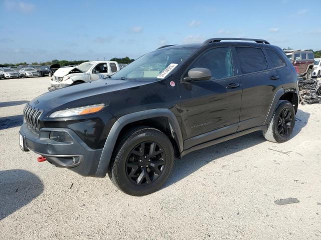 1C4PJMBB9GW123949 - 2016 JEEP CHEROKEE TRAILHAWK BLACK photo 1