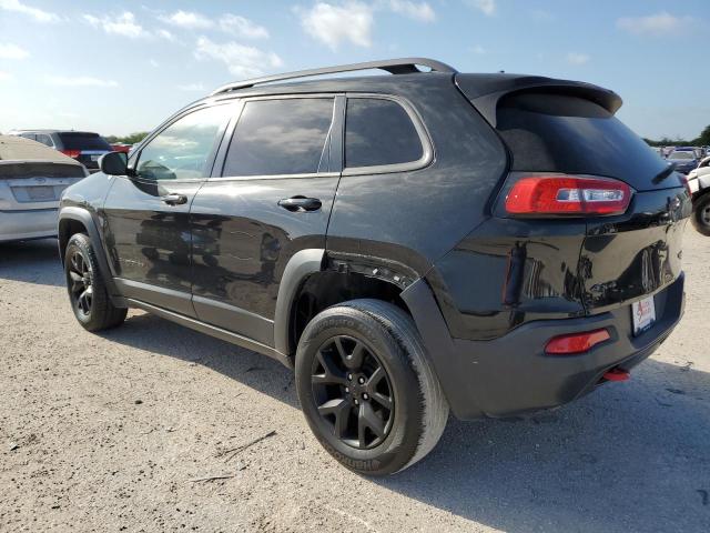 1C4PJMBB9GW123949 - 2016 JEEP CHEROKEE TRAILHAWK BLACK photo 2