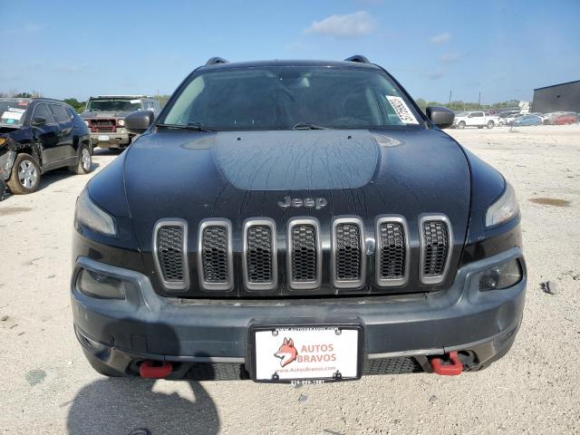 1C4PJMBB9GW123949 - 2016 JEEP CHEROKEE TRAILHAWK BLACK photo 5