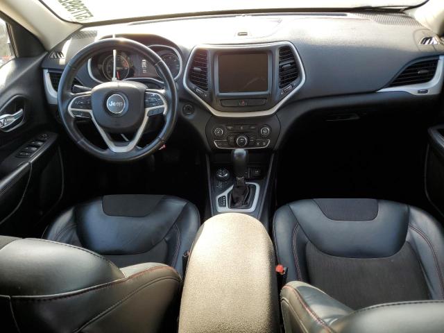 1C4PJMBB9GW123949 - 2016 JEEP CHEROKEE TRAILHAWK BLACK photo 8