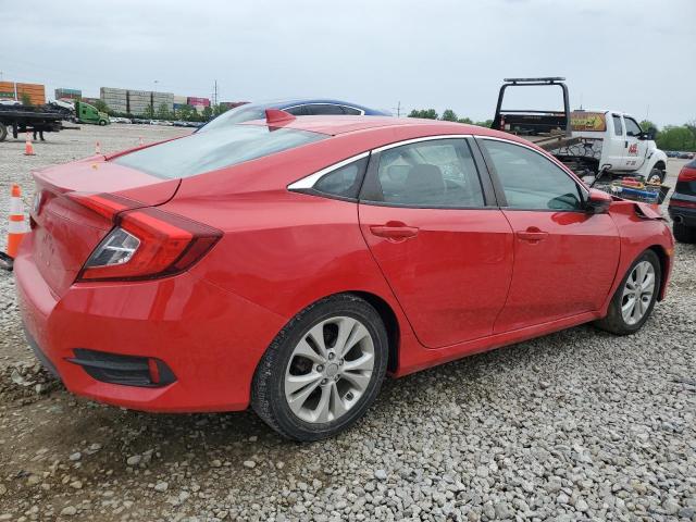 2HGFC1F39HH653380 - 2017 HONDA CIVIC EX RED photo 3