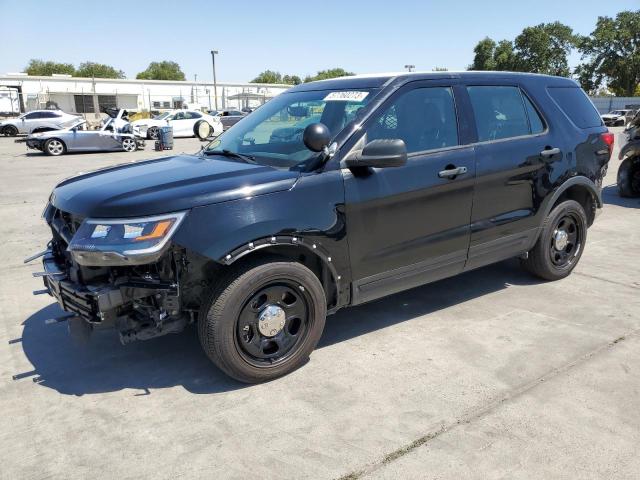 1FM5K8ARXHGA94608 - 2017 FORD EXPLORER POLICE INTERCEPTOR BLACK photo 1