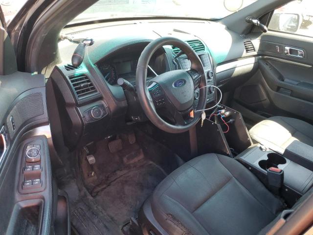 1FM5K8ARXHGA94608 - 2017 FORD EXPLORER POLICE INTERCEPTOR BLACK photo 8