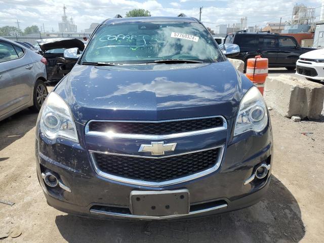 2GNALDEKXF6405447 - 2015 CHEVROLET EQUINOX LTZ BLUE photo 5