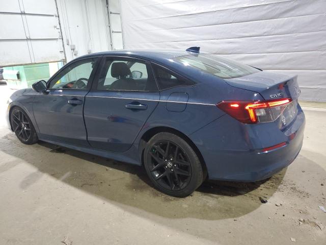 2HGFE2F53SH540789 - 2025 HONDA CIVIC SPORT BLUE photo 2