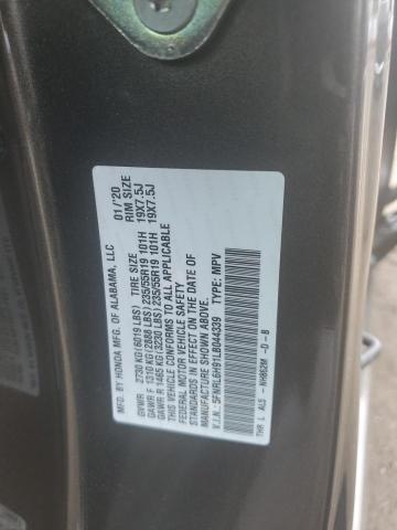 5FNRL6H91LB044339 - 2020 HONDA ODYSSEY ELITE Brązowy zdjęcie 12