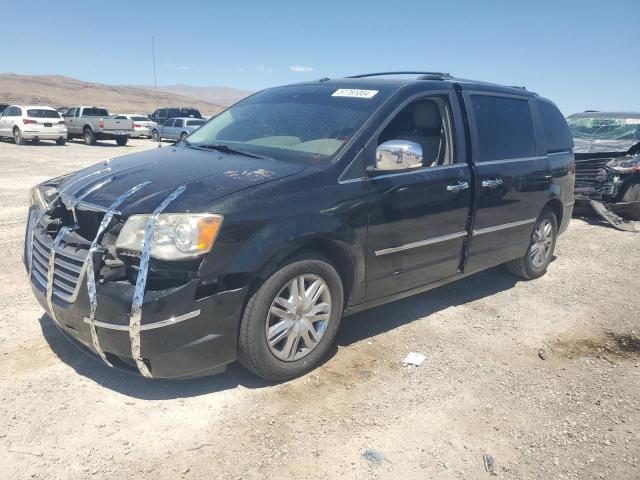 2A8HR64X68R712882 - 2008 CHRYSLER TOWN & COU LIMITED BLACK photo 1