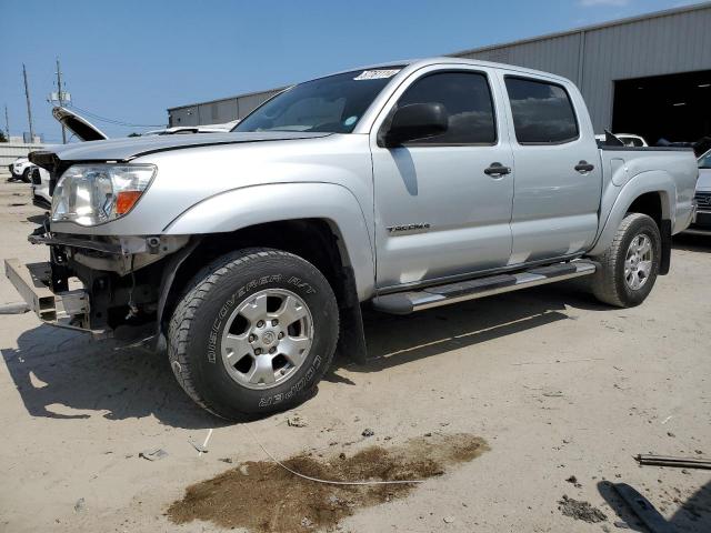 3TMJU4GN6AM108655 - 2010 TOYOTA TACOMA DOUBLE CAB PRERUNNER SILVER photo 1