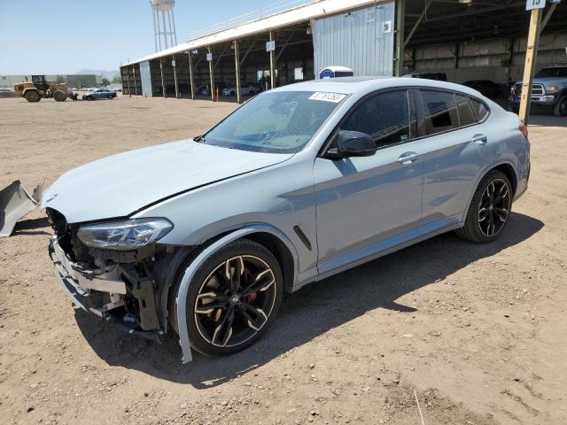 5UX43DT06N9K40344 - 2022 BMW X4 M40I GRAY photo 1