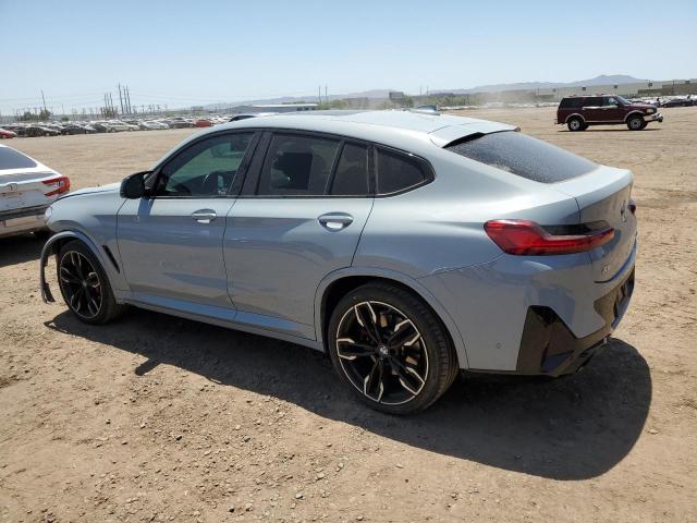 5UX43DT06N9K40344 - 2022 BMW X4 M40I GRAY photo 2