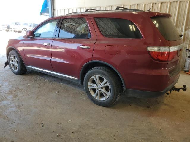 1C4RDHDG9DC700086 - 2013 DODGE DURANGO CREW RED photo 2