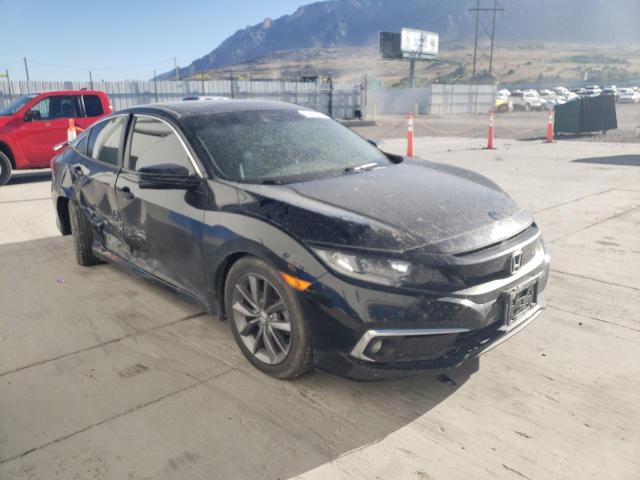 19XFC1F79KE012802 - 2019 HONDA CIVIC EXL შავი ფოტო 4