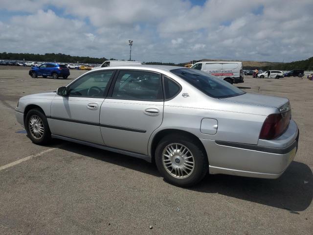 2G1WF55KX19247946 - 2001 CHEVROLET IMPALA SILVER photo 2