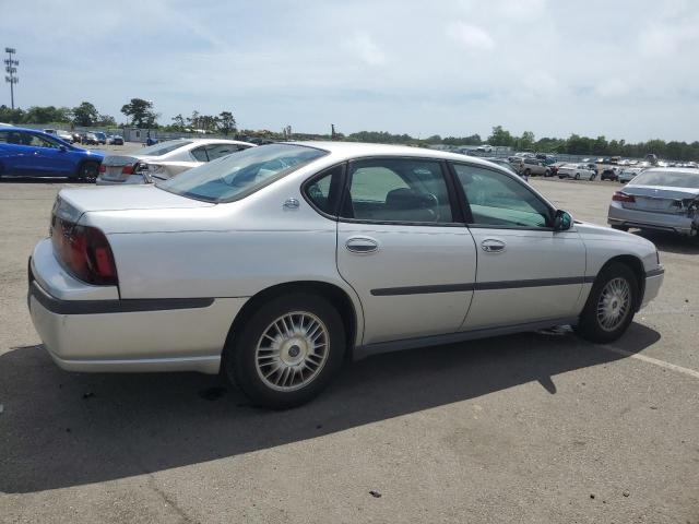 2G1WF55KX19247946 - 2001 CHEVROLET IMPALA SILVER photo 3