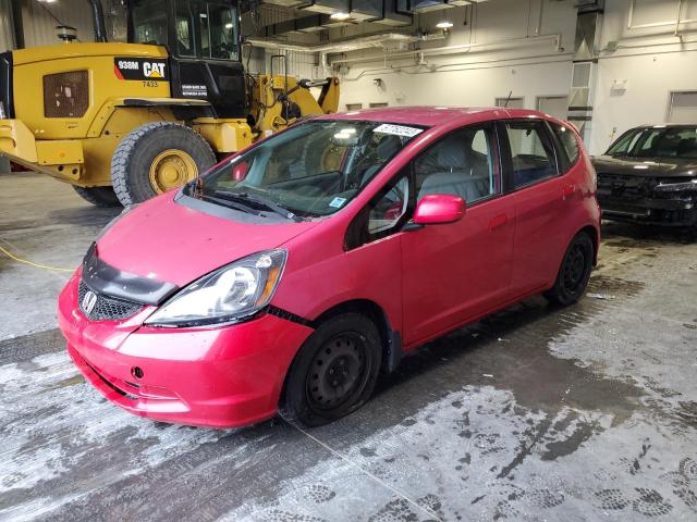 JHMGE88549S801772 - 2009 HONDA FIT LX RED photo 1