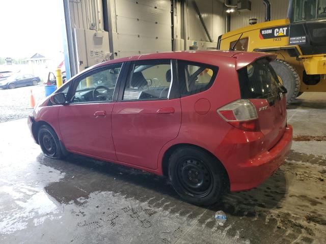 JHMGE88549S801772 - 2009 HONDA FIT LX RED photo 2