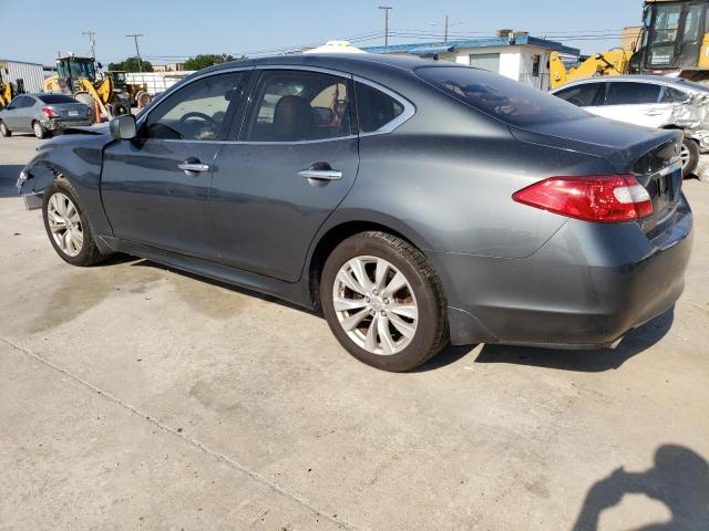 JN1BY1AR9BM373816 - 2011 INFINITI M37 X GRAY photo 2