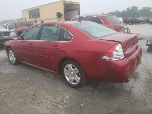 2G1WB5E32F1107982 - 2015 CHEVROLET IMPALA LIM LT RED photo 2